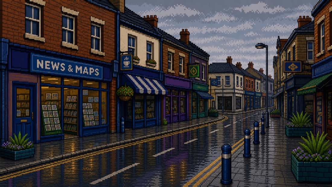 A street on Morrow Isle